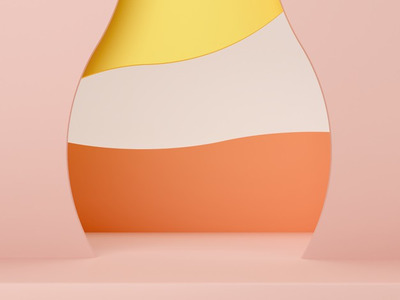 极简3D几何展示模型[JPG]