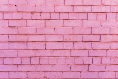 粉色砖墙材质背景
