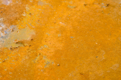 生锈的金属墙面背景