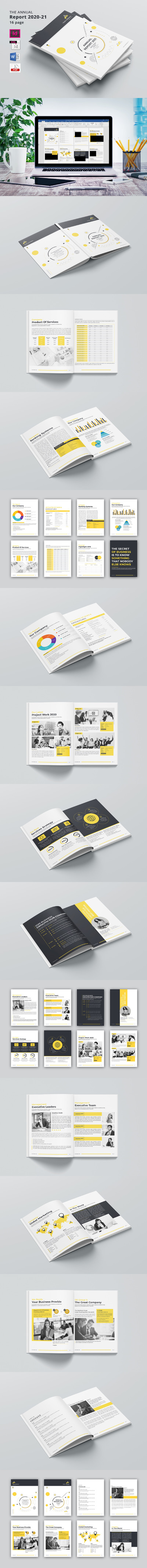24页企业年度报告/公司简介手册设计模板