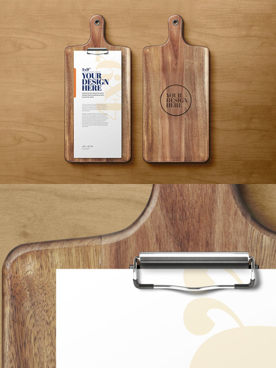 个性菜单设计模板样机（PSD）