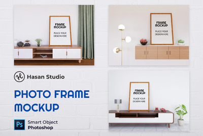 极简主义画框样机模型（PSD）