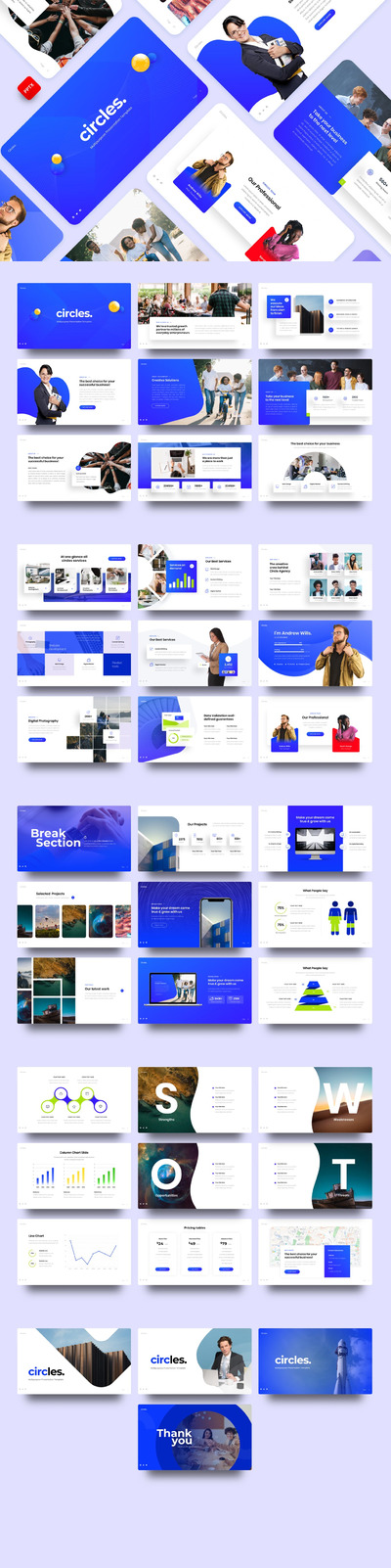 时尚高端专业的高品质商业商务提案powerpoint幻灯片演示模板（pptx）