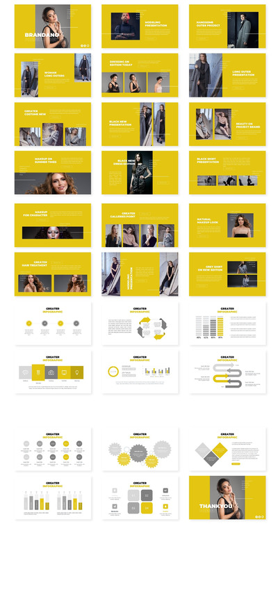 时尚前卫的PPT模版下载（PPTX）