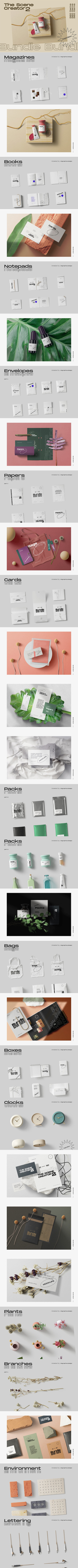 33GB+的护肤品美容产品品牌设计VI设计展示样机素材套装下载 [PSD]