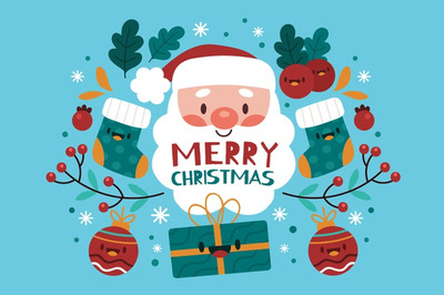 圣诞节平面设计背景
