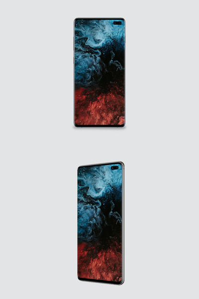 三星 Galaxy 手机样机（PSD）