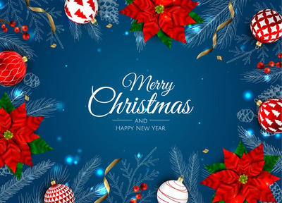 圣诞节与新年的设计素材