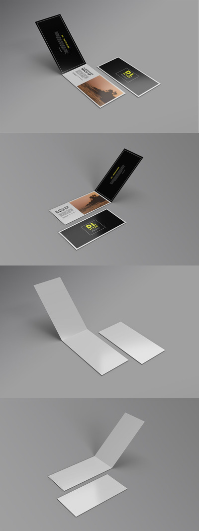 DL手册和传单模型样机（PSD）