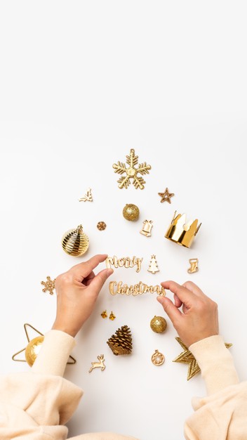 圣诞节装饰横幅背景