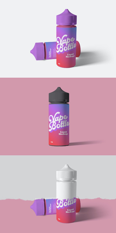 眼药水包装设计样机（PSD）