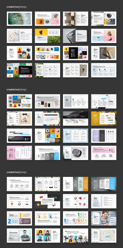 时尚海报级别PPT模板（PPTX）