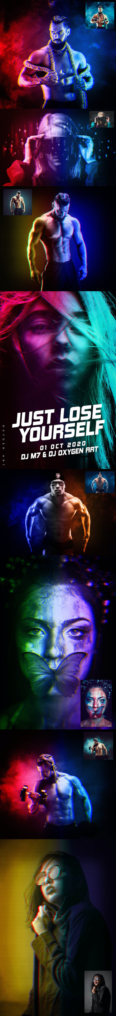 色彩视觉差PS动作下载（ATN）