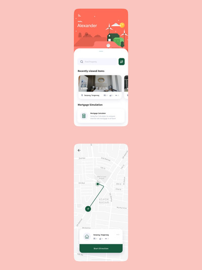 物业应用程序设计APP UI模板（FIG）
