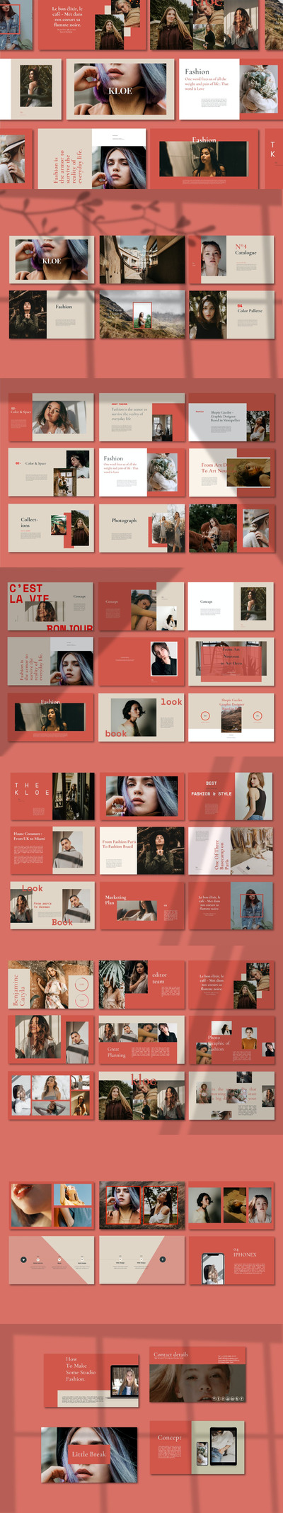 时尚高端简约清新优雅多用途powerpoint幻灯片演示模板（pptx）