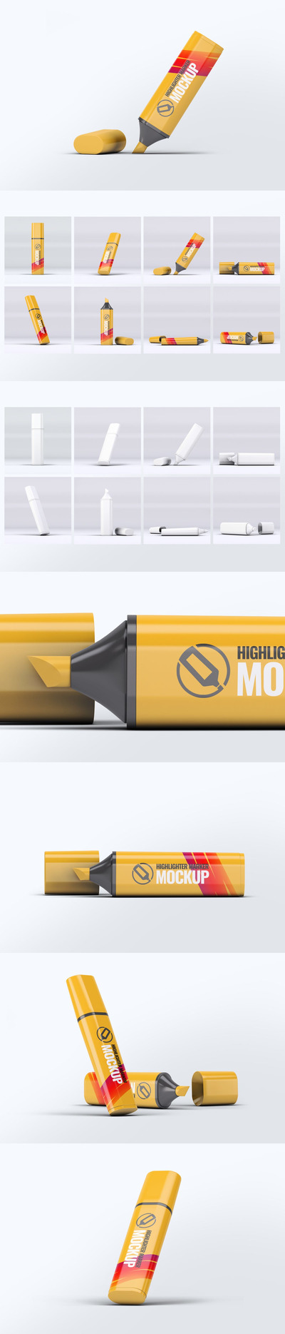 荧光笔模型样机（PSD）
