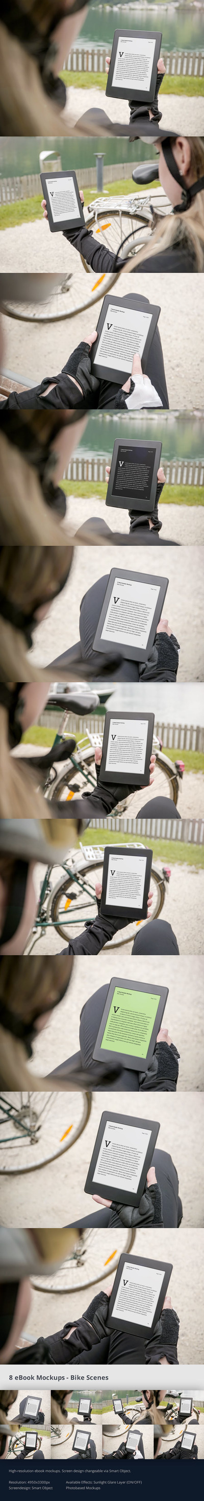 kindle电子书样机（PSD）