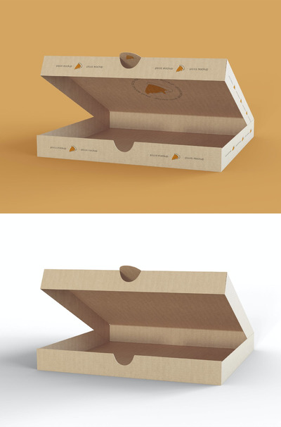 大披萨盒模型样机（PSD）