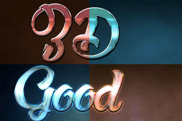 10款3D文字效果样式ASL素材