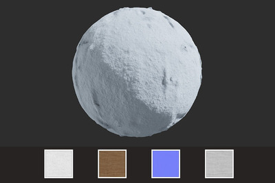 新鲜的雪地高清材质贴图下载（JPG）