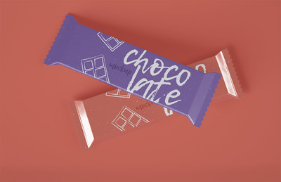 巧克力包装设计样机（PSD）