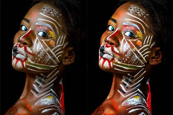 卡通油画绘制艺术效果Photoshop动作