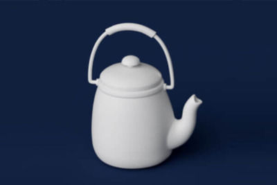 户外拓展C4D茶壶模型下载（FBX）