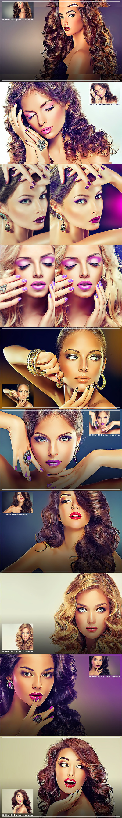 绘画PS动作下载（ATN）