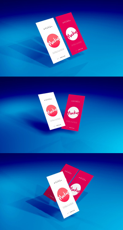 优雅和易于编辑的广告传单样机（PSD）