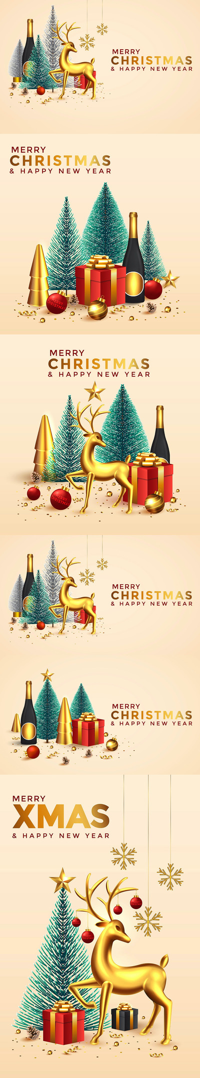 时尚清新好用的2021新年圣诞节背景底纹纹理背景集合