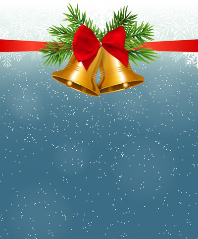 圣诞快乐与新年元素背景