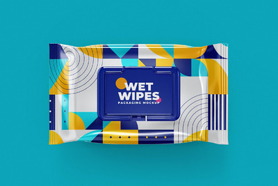 湿巾模型模板样机(PSD)