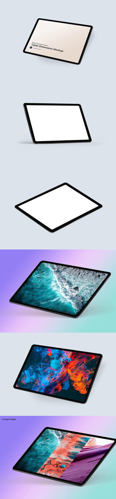 高端iPad产品展示模型