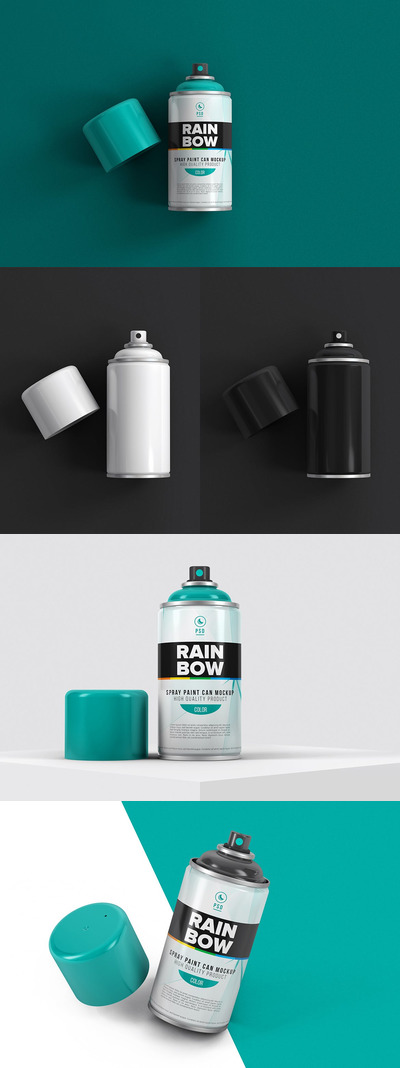 气溶胶喷雾罐设计样机[PSD]