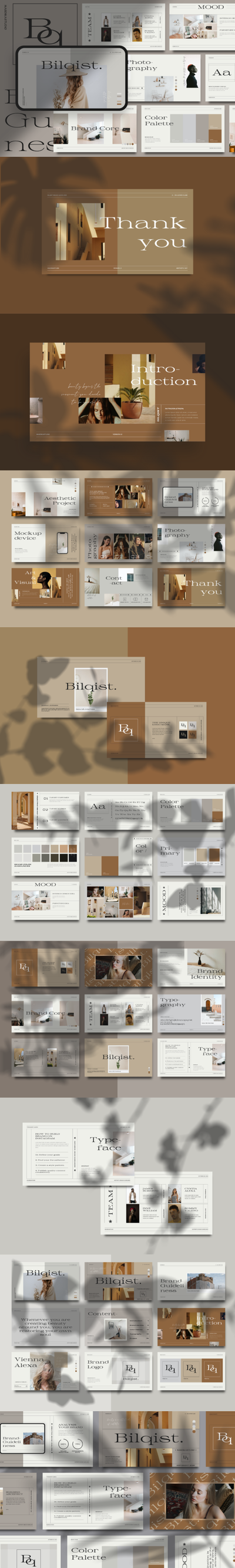 时尚服装品牌指南ppt演示模板