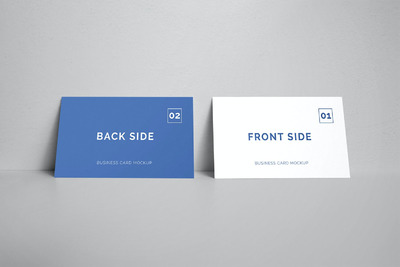 高端极简名片模型[PSD]