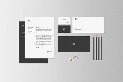 高端的品牌文具产品样机[PSD]