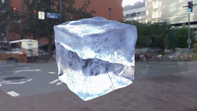 C4D+Redshift制作冰块教程的工程文件