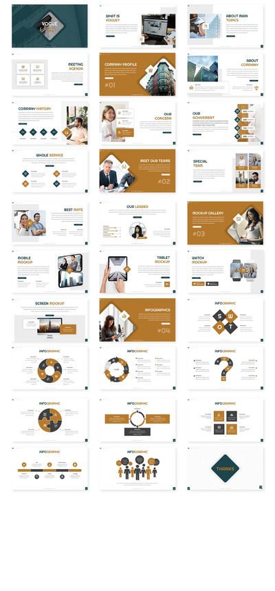 优秀时尚的PPT模板下载（PPTX,KEY）