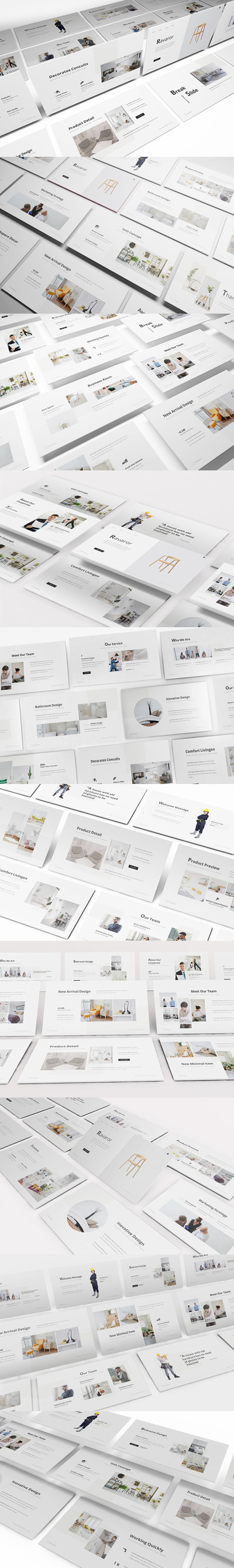 家具产品介绍的精美PPT模板（PPTX）