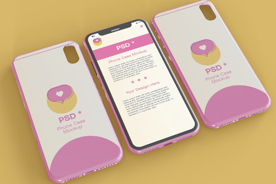 智能手机外壳模型样机（PSD）