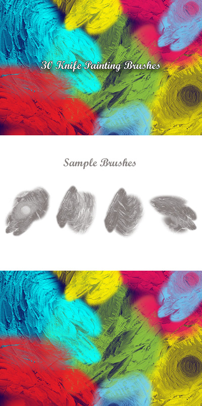 抽象PS艺术绘画笔刷[ABR]