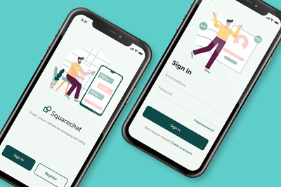 智能手机登记注册页面模板[FIG]