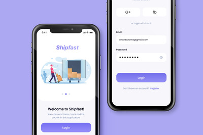 手机APP登记注册网页模板[FIG]