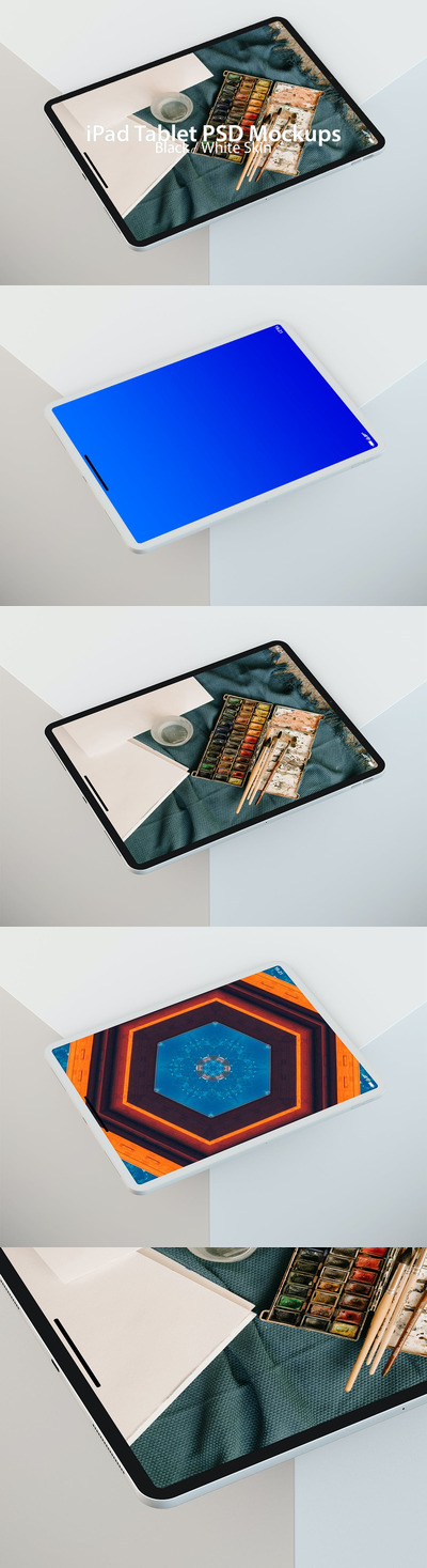 高品质的iPad Pro APP UI样机展示模型mockups