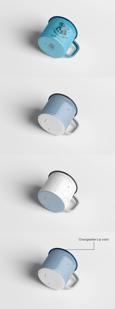 搪瓷马克杯模型样机（PSD）