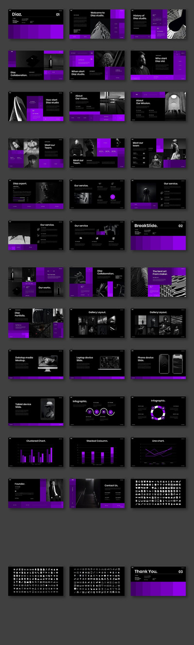 创意结构公司介绍PPT模板（PPT）