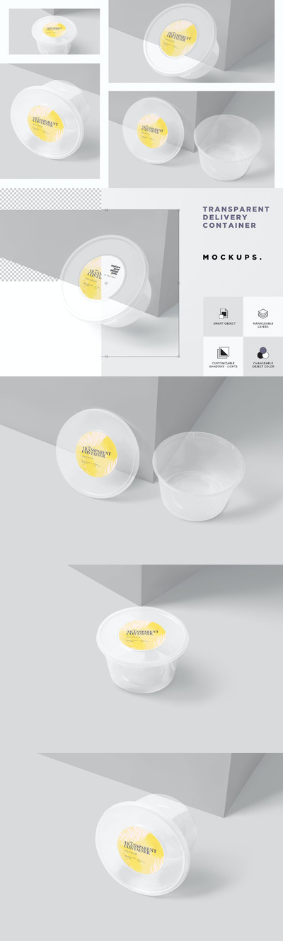 圆形透明容器模型样机（PSD）