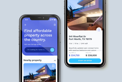 电子商务产品页面手机App模板[FIG]