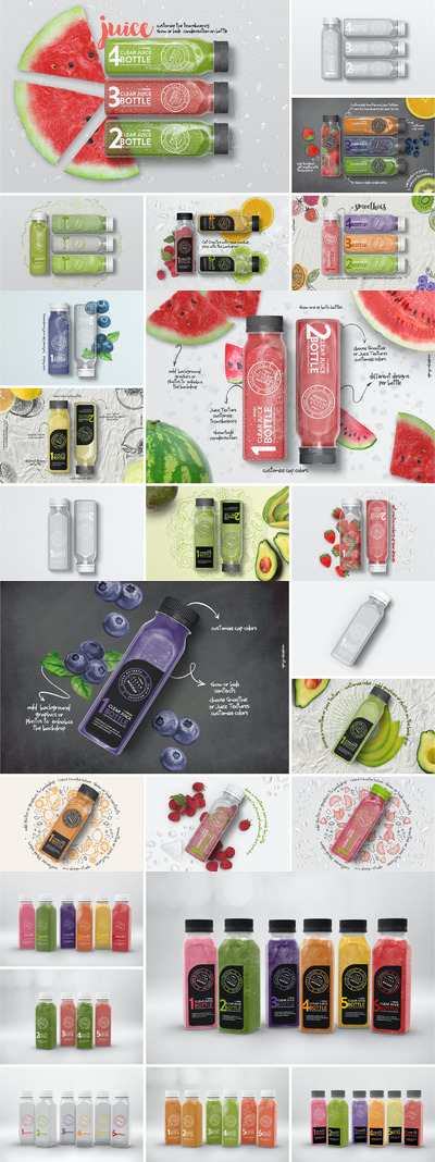 2号果汁冰沙瓶套装样机（PSD）